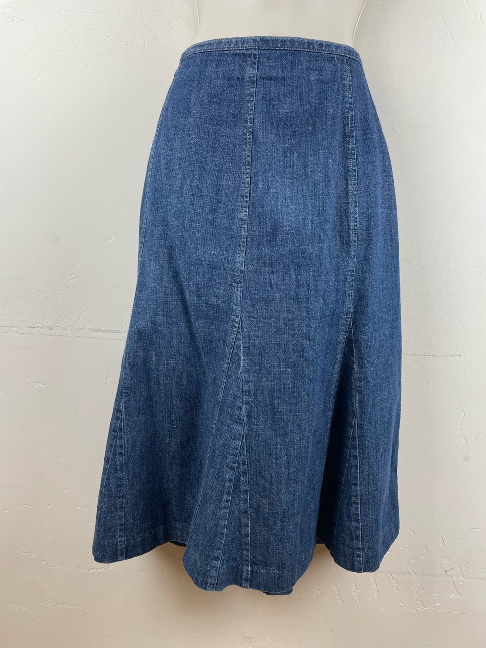 Liz Claiborne woman ,Midnight Blue Denim A-Line Skirt - Women